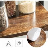 KUHINJSKO POLIČNO STOJALO SONGMICS DVA NIVOJA RUSTIK