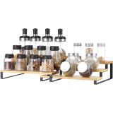 KUHINJSKO POLIČNO STOJALO SONGMICS TRI NIVOJNI ORGANIZATOR DVOJNI