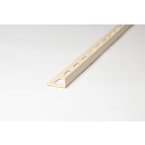 KVADRATNA LETEV JMK PVC L PROFIL- DOL. 2.70M 10MM BEŽ