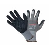 GUMENE ROKAVICE KYORENE 01-107 ŠT. 11 TOČKASTI NANOS NITRILA