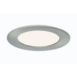LED PANEL FLAT-IN 3X7W NW FI 120MM, NIKEL MAT