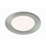 LED PANEL FLAT-IN 7W NW FI 120MM, NIKEL MAT