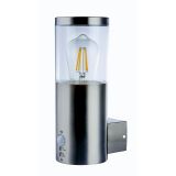 SENZORSKO SVETILO LALLI 1XE27, S SENZORJEM INOX
