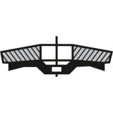 LAMELNA PLOŠČA BOSCH X-LOCK, KOTNA IZVEDBA, VLAKNENA PLOŠČA, '125MM, G 120, X571,  BEST FOR METAL, 1PCS