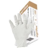 ROKAVICE ZA 1X UPORABO LATEKS BELE ŠT.M ZAV=100KOS