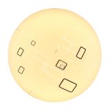 NADGRADNA STROP. SVETILKA LAVA 18W, WW OKROGLA, 360MM