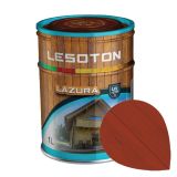 TANKOSLOJNI PREMAZ LESOTON LAZURA ŠT.18 ŠVEDSKO RDEČA 1L