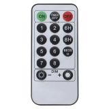 LED BOŽIČNE LEDENE SVEČE, 5 M, ZUN. IN NOT., HLADNA BELA, UPRAVLJALNIK, PROGRAMI, ČASOVNIK