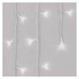 LED BOŽIČNE LEDENE SVEČE, 5 M, ZUN. IN NOT., HLADNA BELA, UPRAVLJALNIK, PROGRAMI, ČASOVNIK