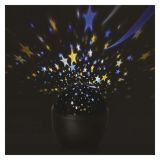 LED DEKORATIVNI PROJEKTOR ' ZVEZDE, 3X AA, NOTRANJI