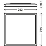 LED PANEL 18W NW KVADRATNI DIREKT / INDIREKT