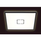 LED PANEL 22W ČRNI ROB KVADRATNI DIREKT / INDIREKT