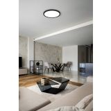 LED PANEL EGLO CAMPASPERO 14W, CCT ČRNI, NADGRADNI