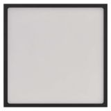 LED PANEL EMOS NEXXO 28W CCT, ČRNI KVADRATNI , NADGRADNI