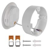 LED PANEL EMOS RUBIC 9W NW, BELI OKROGLI, NADG./VGRAD.