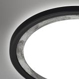 LED PANEL LED PANEL 18W NW, OKROGEL ČRN / ANTIK SREBRN