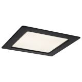 LED PANEL RABALUX SHAUN2 12W 4000K ČRNA KVADRATNA