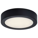 LED PANEL RABALUX SHAUN2 15W 4000K ČRNA OKROGLA