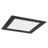 LED PANEL RABALUX SHAUN2 18W 3000K ČRNA KVADRATNA