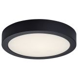 LED PANEL RABALUX SHAUN2 24W 4000K ČRNA OKROGLA