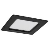 LED PANEL RABALUX SHAUN2 3W 4000K ČRNA KVADRATNA