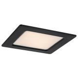 LED PANEL RABALUX SHAUN2 6W 3000K ČRNA KVADRATNA