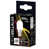 LED ŽARNICA E14 BELLALUX T26 2.3W/827 230V MAT
