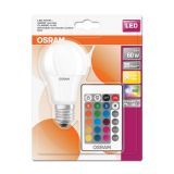 LED ŽARNICA E27 OSRAM SCLA60 REM RGBW 9W/827 220-240V DIMM