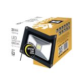 LED ZUNANJI REFLEKTOR EMOS 10W HOBBY MCOB ČRN IP65