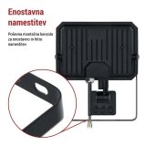 LED ZUNANJI REFLEKTOR EMOS SIMPO 30W 3000LM IP44 NW SENZOR