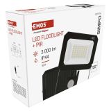 LED ZUNANJI REFLEKTOR EMOS SIMPO 30W 3000LM IP44 NW SENZOR