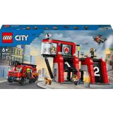 LEGO' CITY 60414 GASILSKA POSTAJA Z GASILSKIM VOZILOM