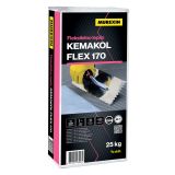 LEPILO ZA PLOŠČICE MUREXIN KEMAKOL FLEX 170 25KG SIV C2TES1 - Z VLAKNI
