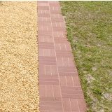 LESEN/PVC TLAKOVEC LEPLECO LATERA 40X40CM RJAVA