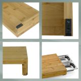 LESENA DESKA KELA 46X36X7CM KENINA BAMBUS