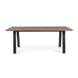 LESENA MIZA BIZZOTTO OSLO CHARC-NAT TABLE 200X100 CM