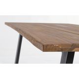 LESENA MIZA BIZZOTTO OSLO CHARC-NAT TABLE 200X100 CM
