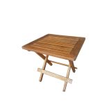 LESENA MIZA MQ TOSCANA ZLOŽLJIVA 45X45X45 CM AKACIJA