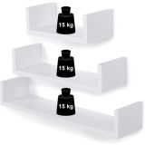 LESENA POLICA SONGMICS CUBE SET 3 KOS 60-45-30CM