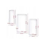 LESENA POLICA SONGMICS CUBE SET 3KOS PRAVOKOTNIK