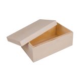 LESENI USTVARJAL. DODATKI RAYHER LESENA ŠKATLA S POKROVOM 20X12X9 CM