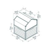 RASTLINJAK PLANT INN, VISOKA GREDA + KOMPLET ZA KAPLJIČNO NAMAKANJE