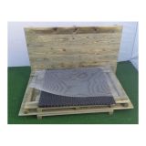 LESENA VISOKA GREDA 120X80X78 S FOLIJO IN MREŽO