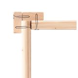 LESENA VRTNA HIŠKA KARIBU DAHME 3 180X184X222