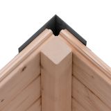 LESENA VRTNA HIŠKA KARIBU JUPITER 3 242X217X211 B-BELA