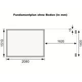 LESENA VRTNA HIŠKA KARIBU MERSEBURG 3 V SETU