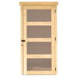 LESENA VRTNA HIŠKA KARIBU MÜHLENTRUP 1 211X404X217 BARVA LESA