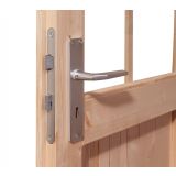 LESENA VRTNA HIŠKA KARIBU TINTRUP 230X364X244 SIVA