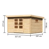 LESENA VRTNA HIŠKA KARIBU TRITTAU 4