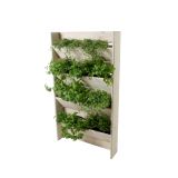 LESENI ELEMENTI PATKAR STENSKI REGAL 4 POLICE 68X14X118 CM